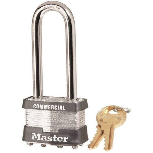 Master Lock Pdlck Stl Kd 4P Vrtclr 2-1/2In 1KALJ2729